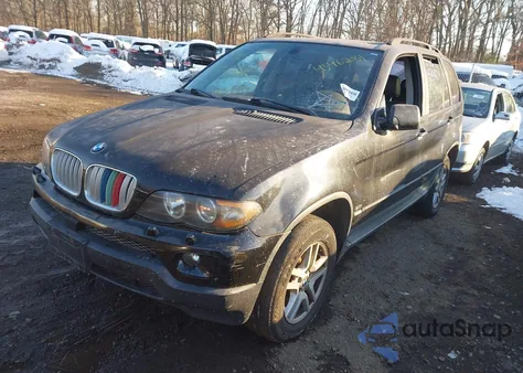 2004 BMW X5 3.0I из США, поврежденный, VIN 5UXFA13514LU31714